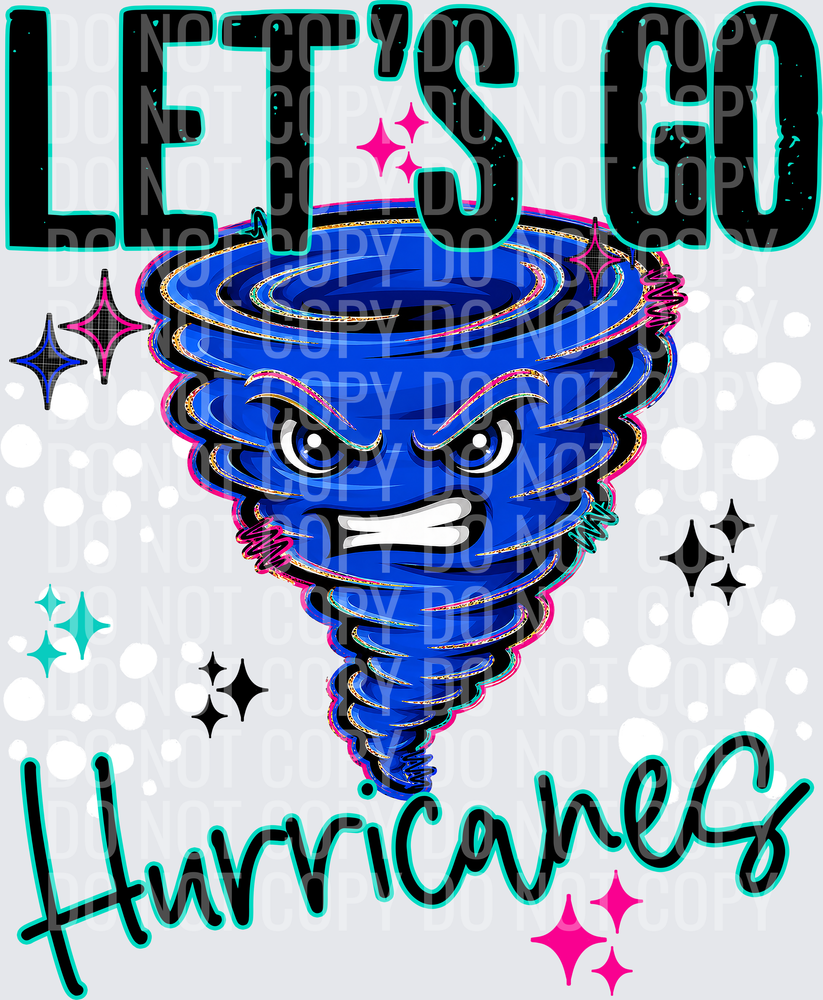 LETS GO MASCOTS HURRICANES