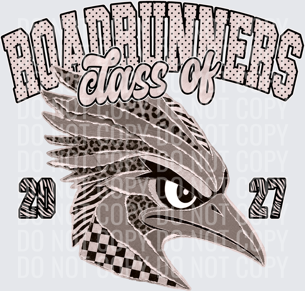 KayndiDesigns 10.26 Class of 2027 Neutral Roadrunners