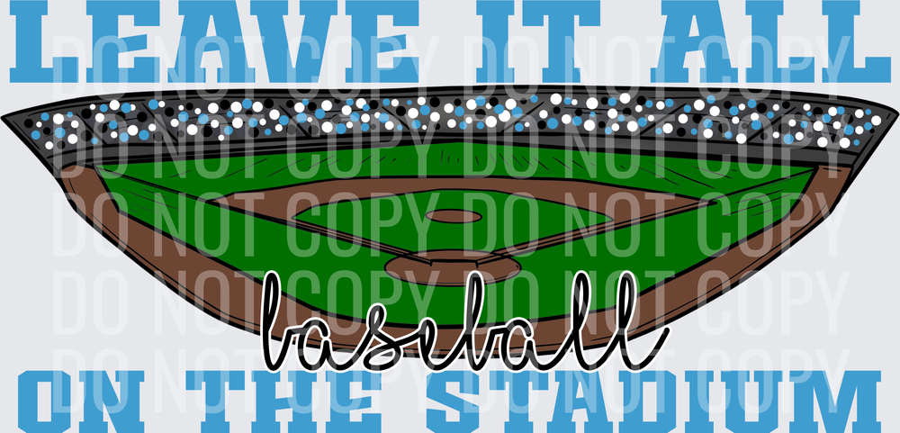 Baseball light blue