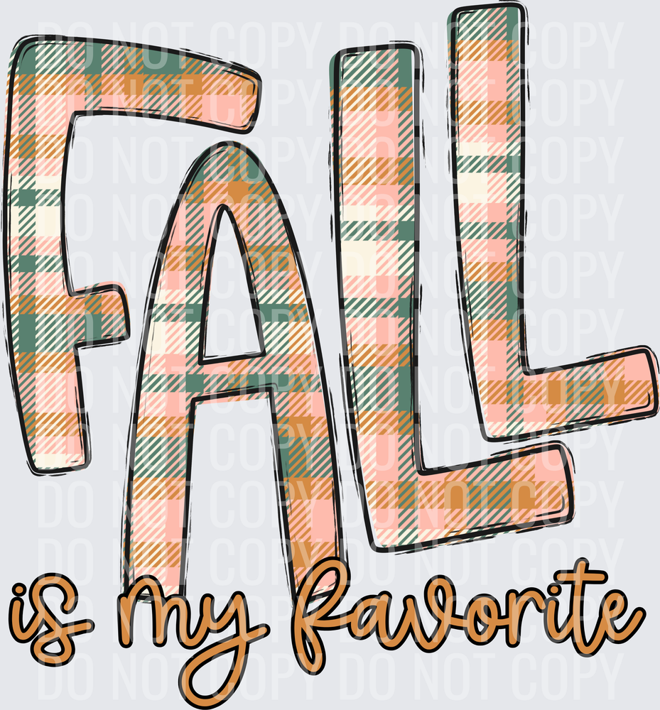 FALL IS MY FAV PLAID