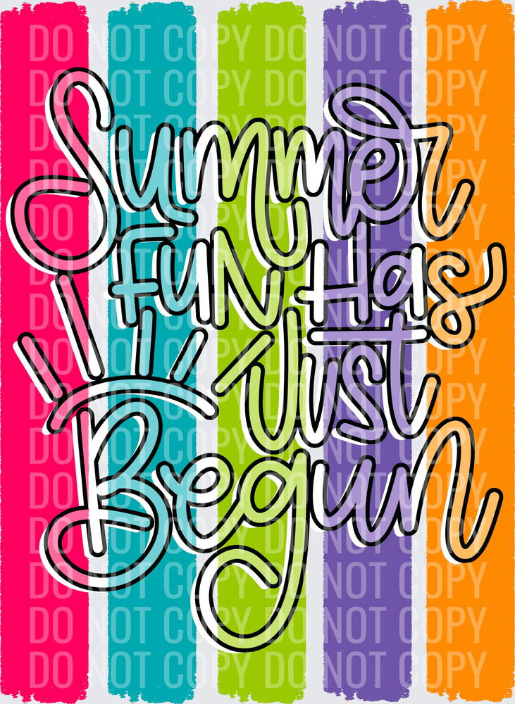 Summer fun has just begun