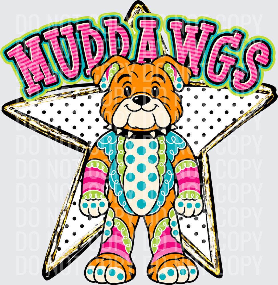 KayndiDesigns 10.26 Pattern Parade Star Muddawgs