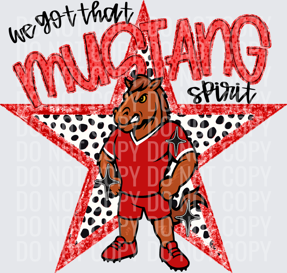 KayndiDesigns 09.26 We Got That Spirit Mustang Red