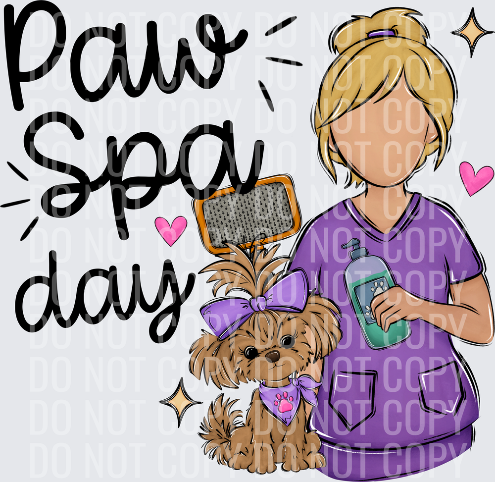 Paw spa day 4