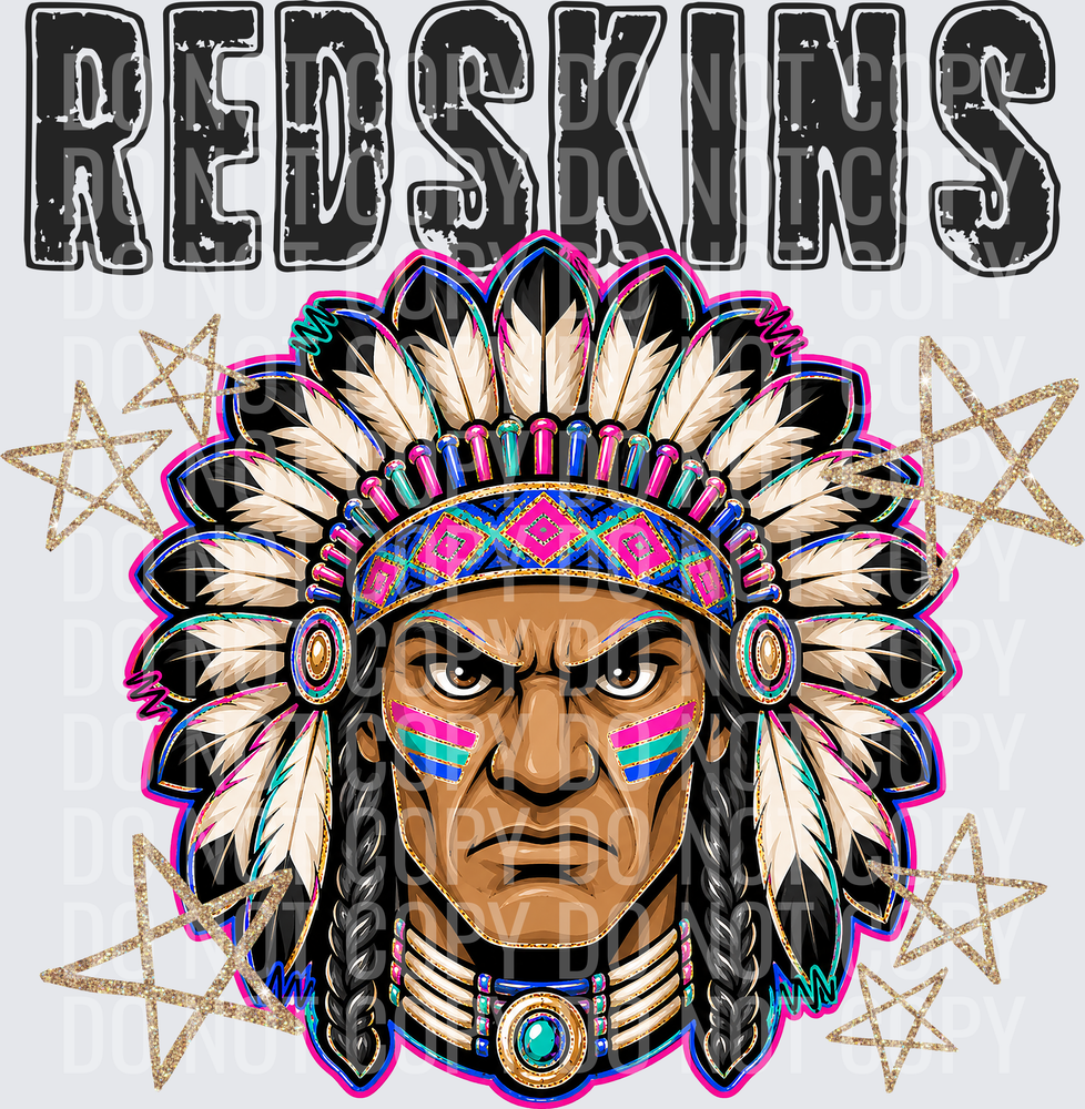 KayndiDesigns 08.26 Grunge Varsity Redskins 3