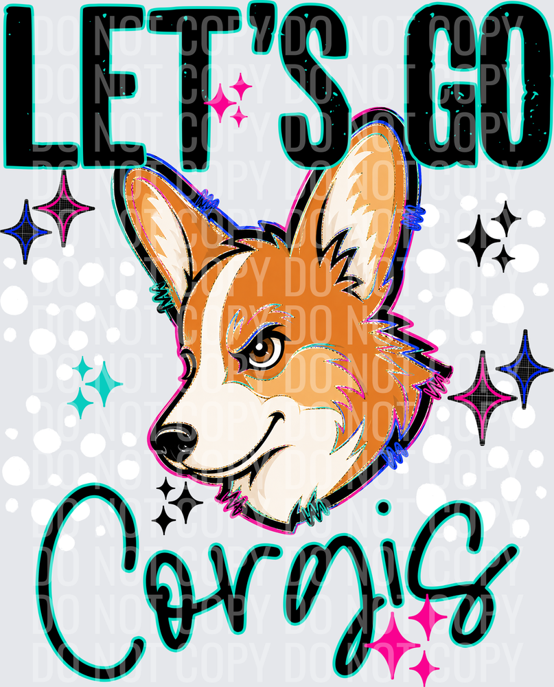 LETS GO MASCOTS CORGIS