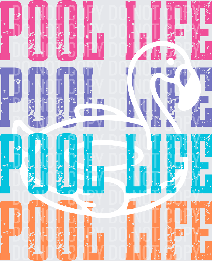 CC Neon Summer POOL LIFE