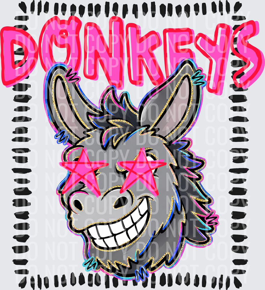 KayndiDesigns 08.26 Starstruck Donkeys