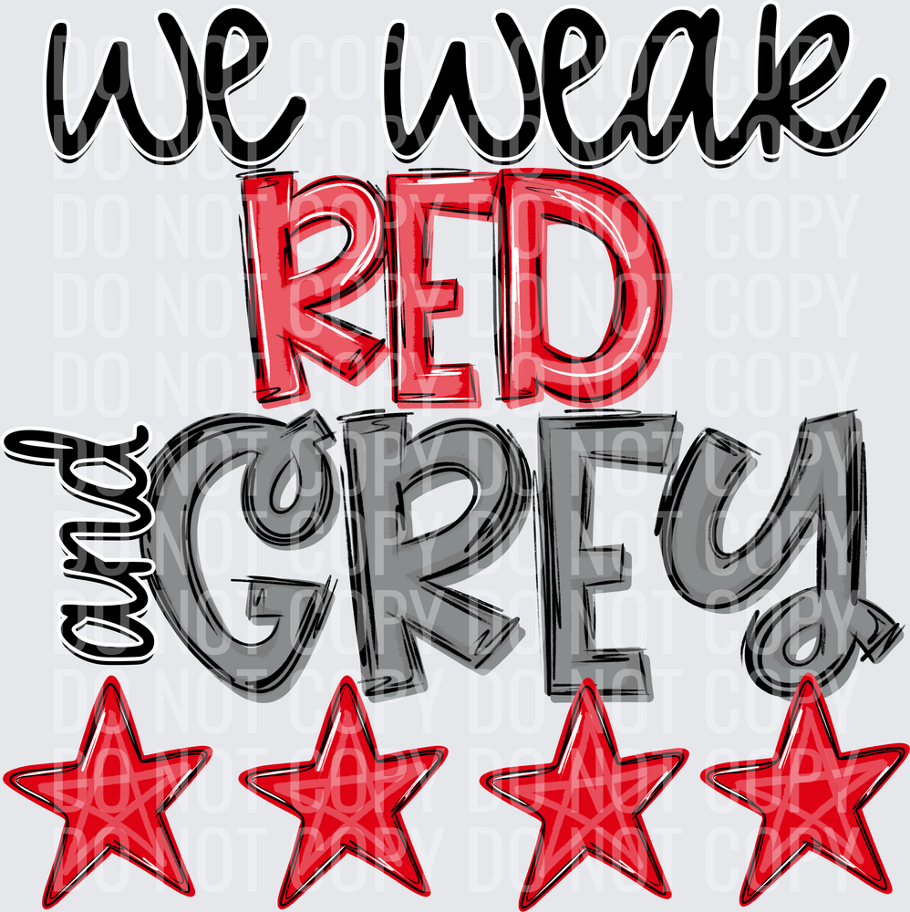 Red & Gray