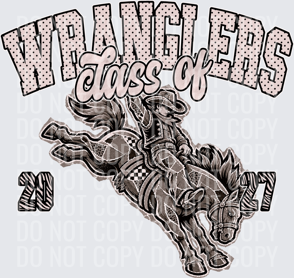 KayndiDesigns 10.26 Class of 2027 Neutral Wranglers