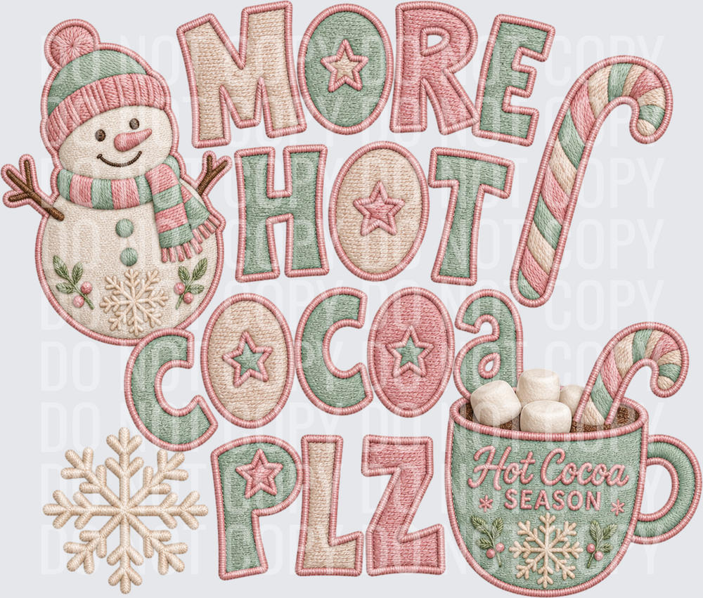 more hot cocoa plz hwds