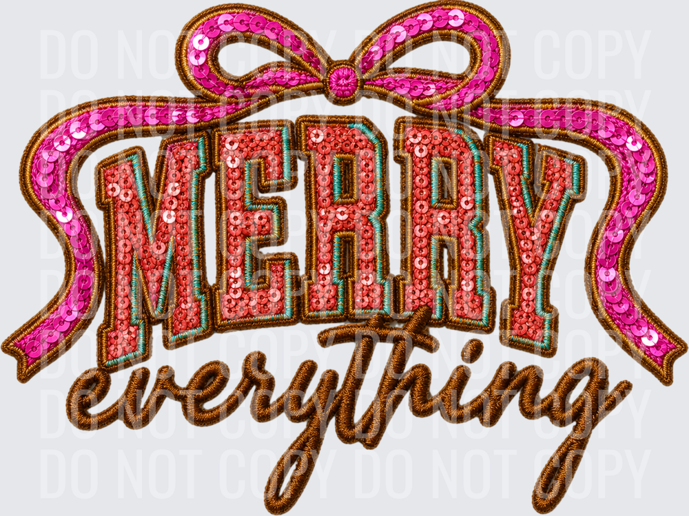 merry everything emb sequin mix