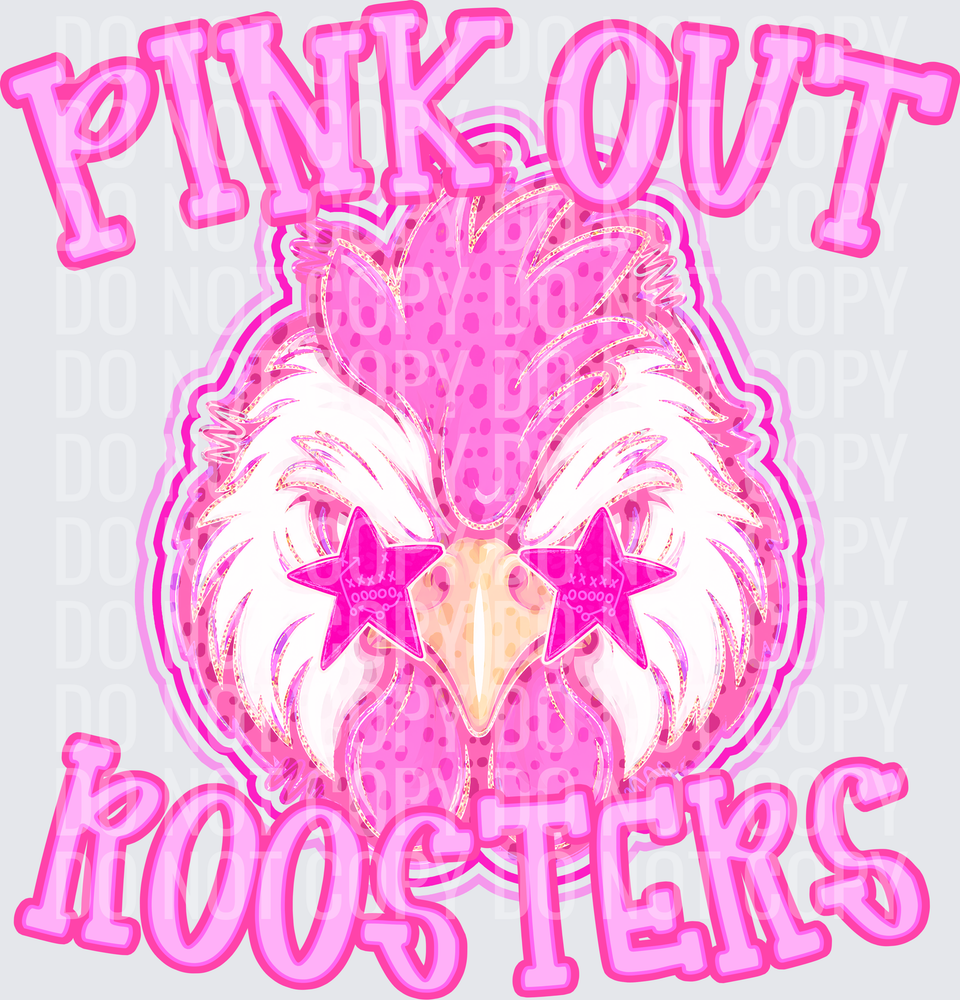KayndiDesigns 09.26 Pink Out Roosters