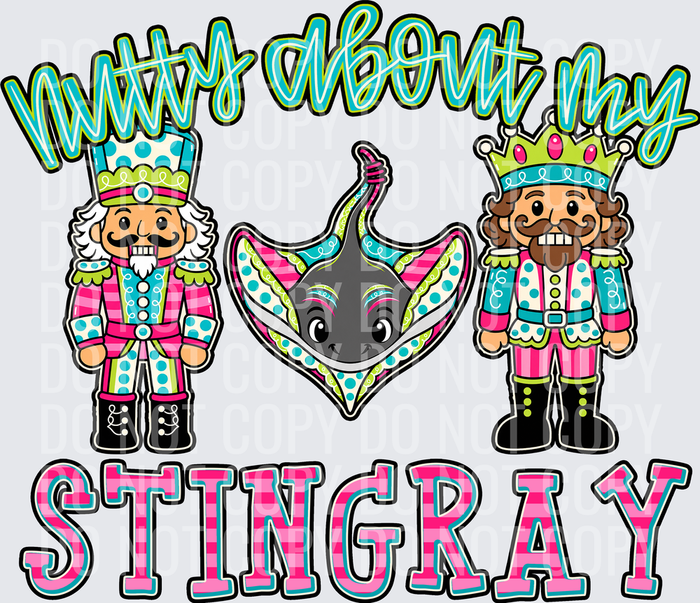 KayndiDesigns 10.26 Nutty About My Stingrays