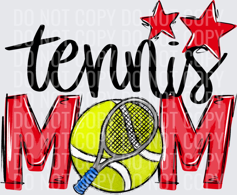 red tennis
