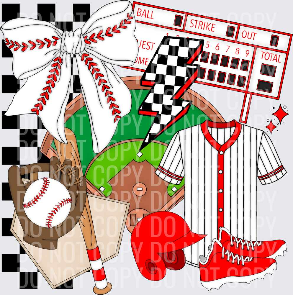baseball collage