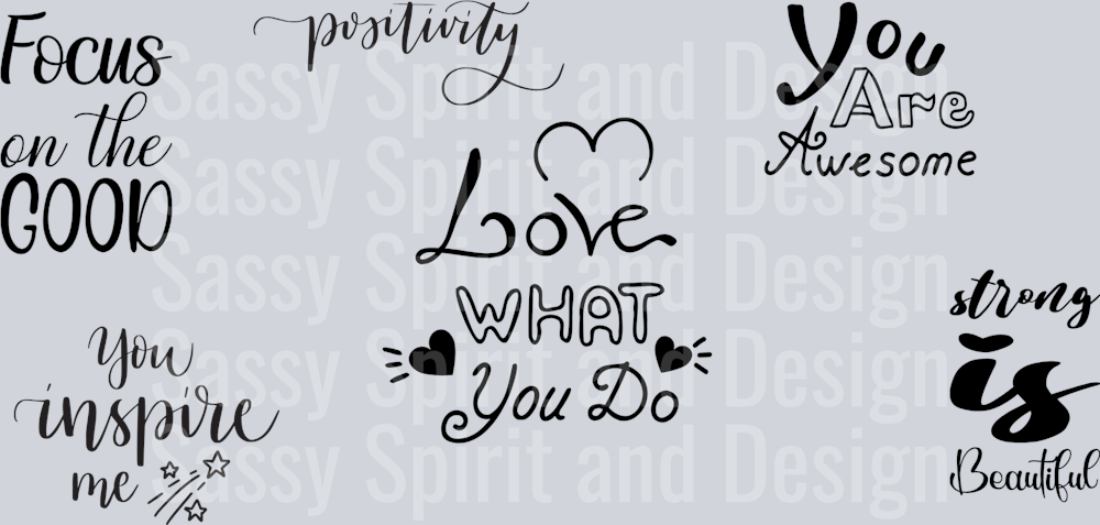 love what you do cup wrap