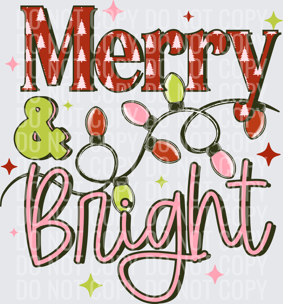 Merry & Bright lights