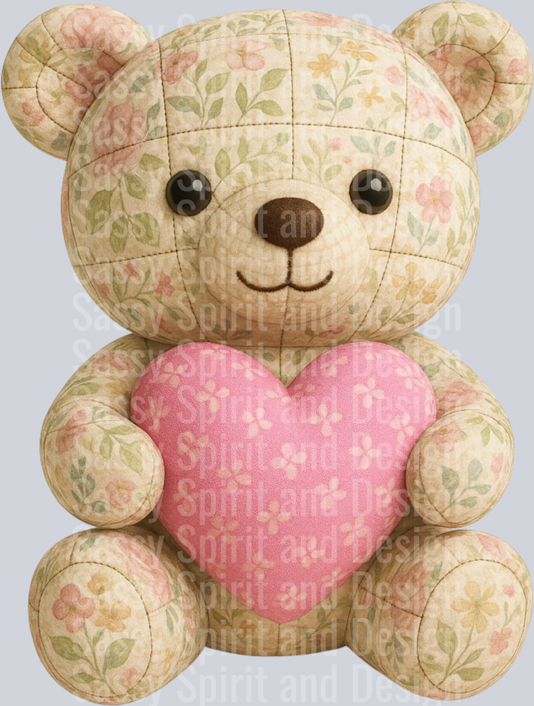 BEAR PINK HEART