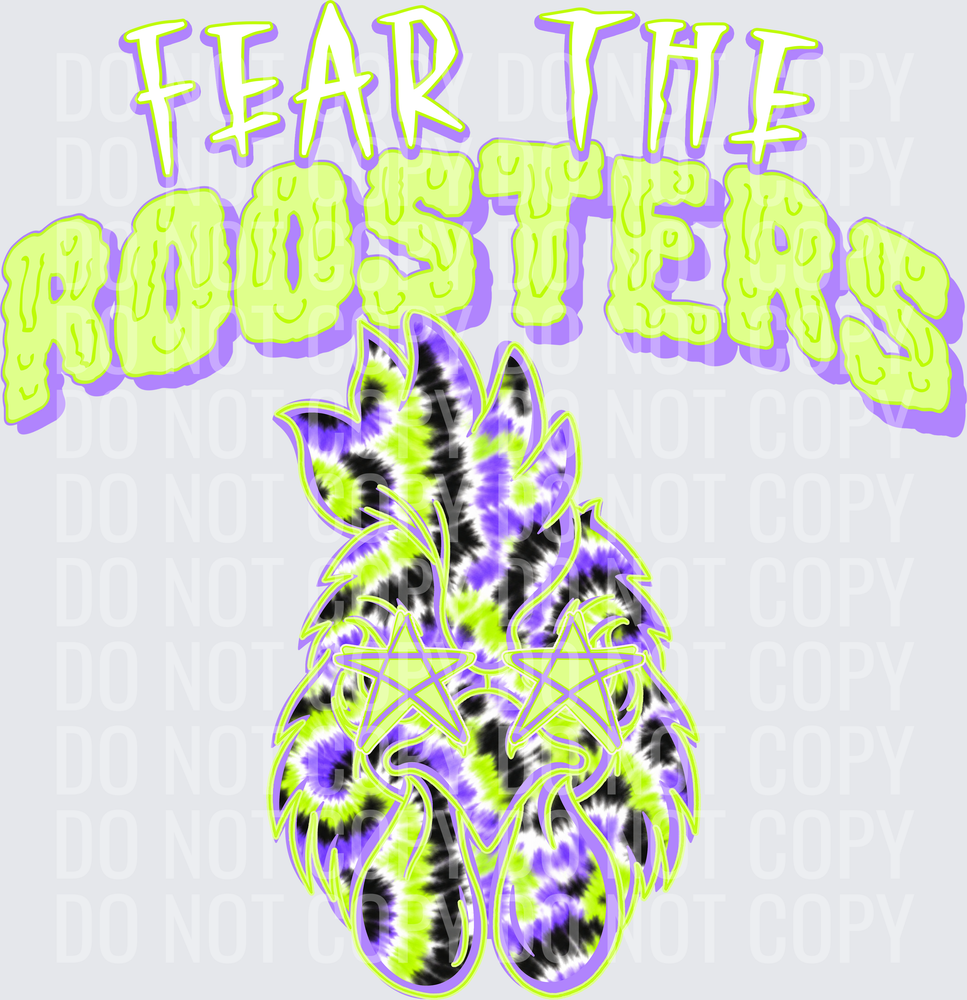KayndiDesigns 09.26 Fear the Roosters