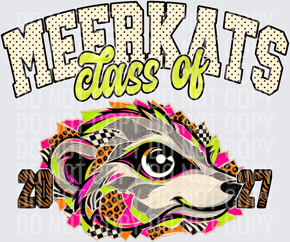 KayndiDesigns 10.26 Class of 2027 Bright Meerkats