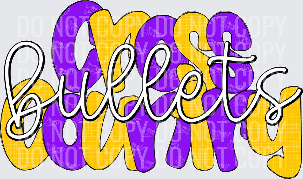 BulletsPurpleYellowGold-CrossCountry