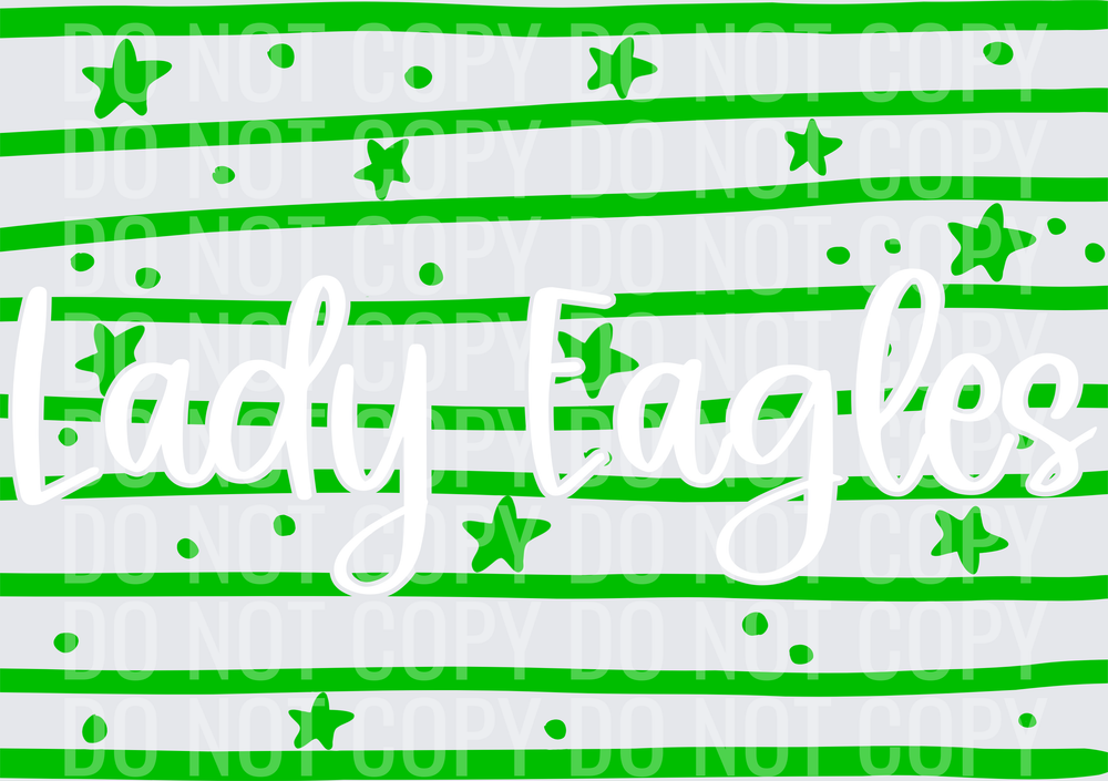 LadyEaglesKellyGreen