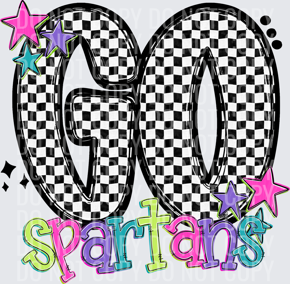 spartansGo Checker Neons 0926-0025