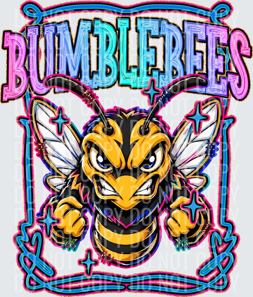 KayndiDesigns 08.26 Retro Pop Bumblebees