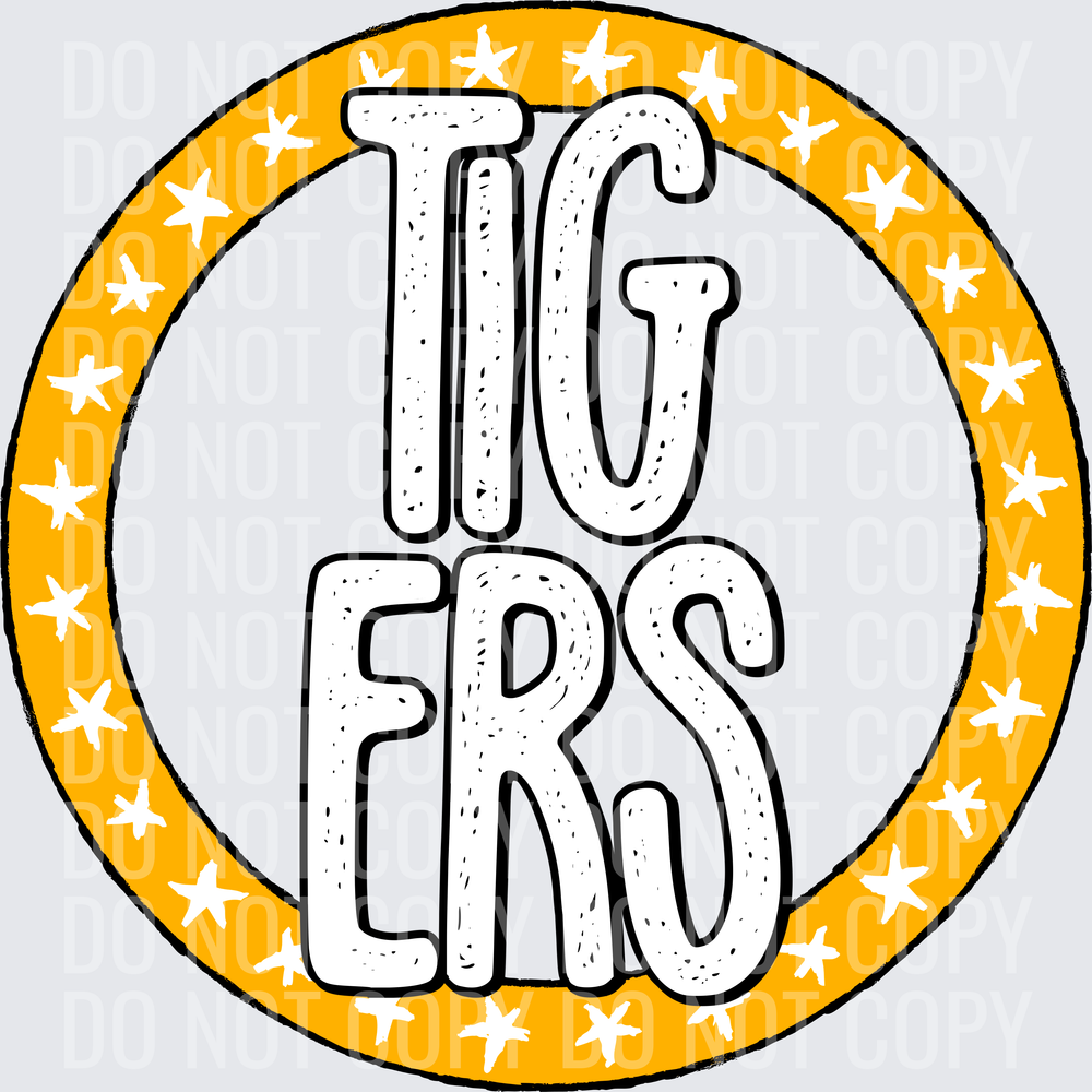 TigersStarCircleGoldWhite