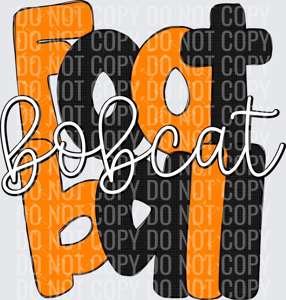BobcatFootballOrangeBlack