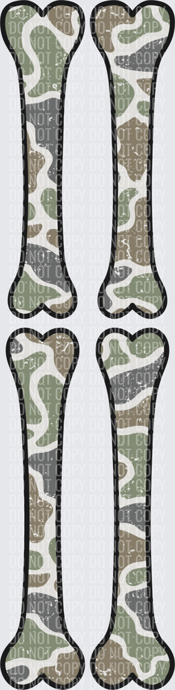 Camo skeleton sleeve