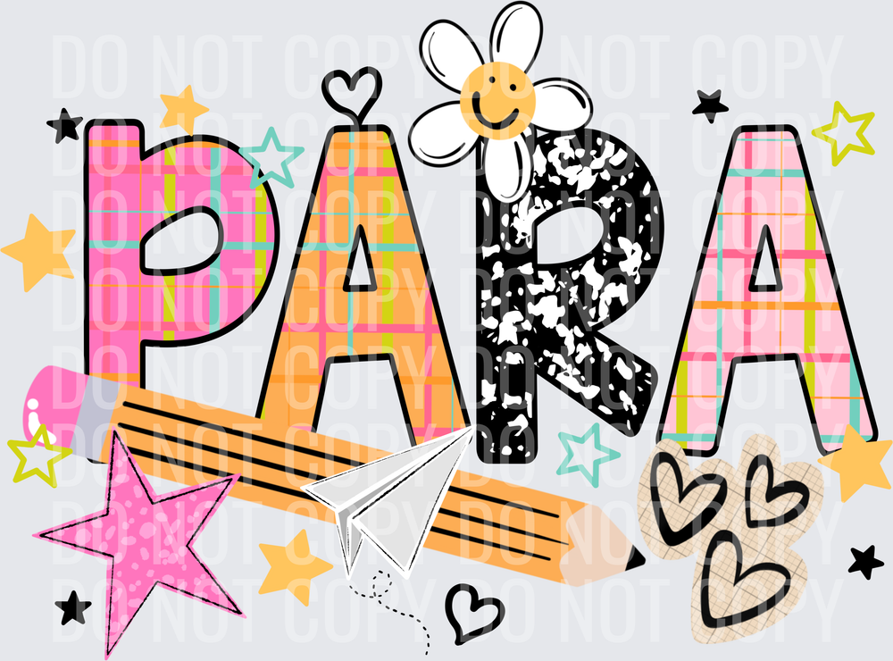 Para_Pencil_Happy_Flower