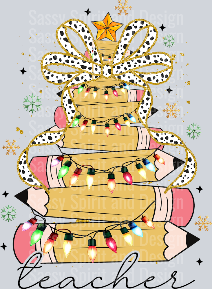 teacherchristmaspenciltree