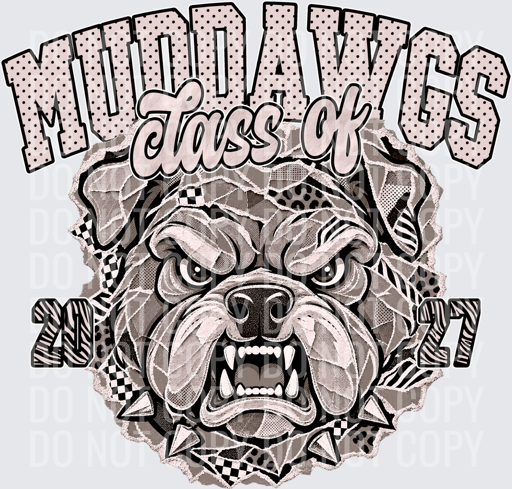 KayndiDesigns 10.26 Class of 2027 Neutral Muddawgs 7