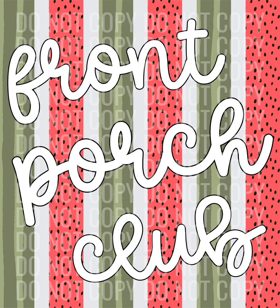 FRONT PORCH CLUB