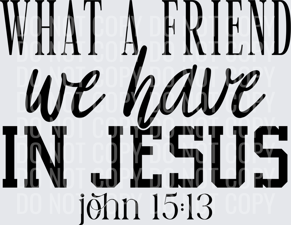 Friend Jesus