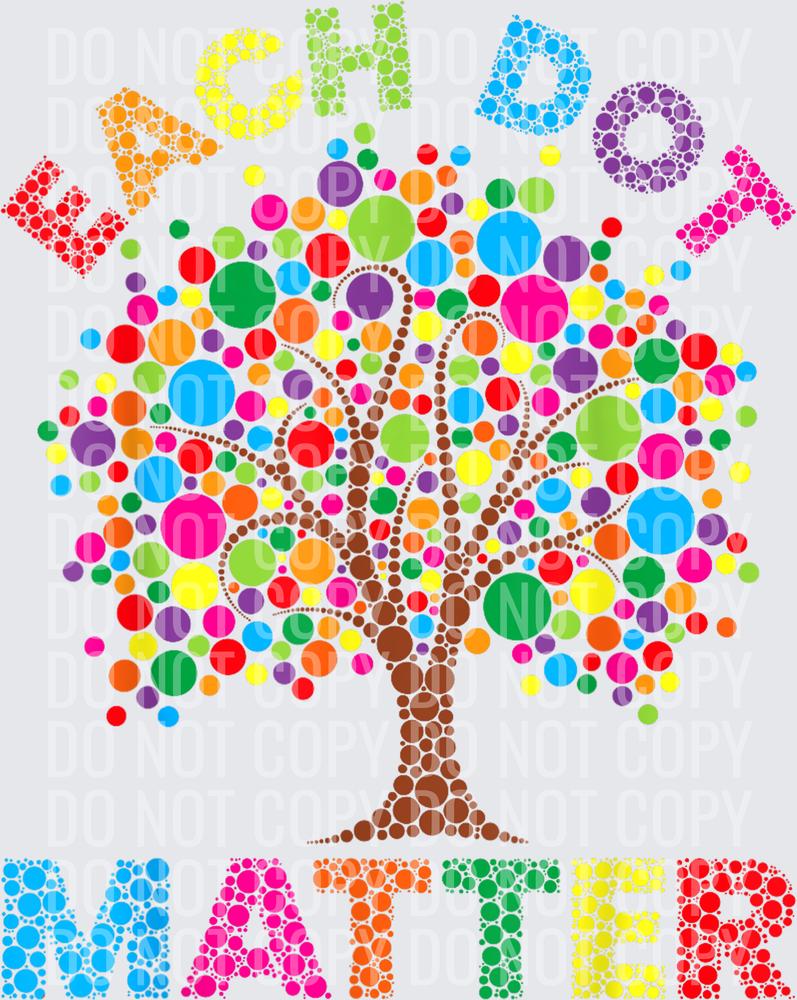 Each-Dot-Matters-Dot-Day-Polka-Dot-Tree-Art-Student-Boy-Girl-T-Shirt