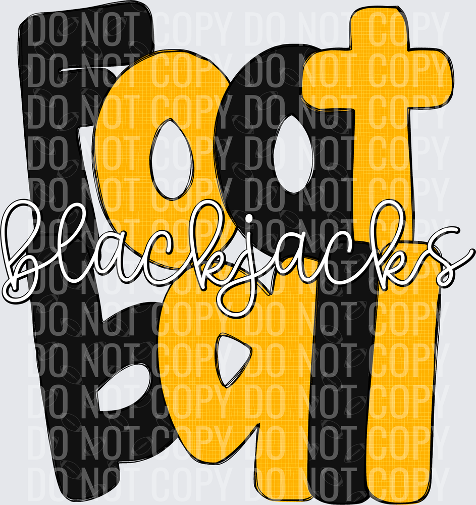 BlackjacksFootballBlackGold
