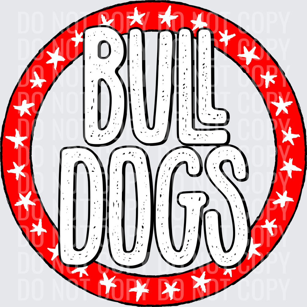 BulldogsStarCircleRedWhite