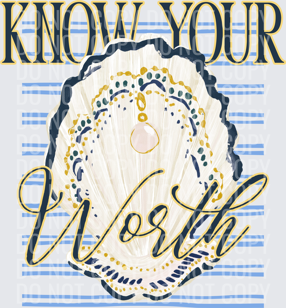 KayndiDesigns 05.26 Know Your Worth Pearl