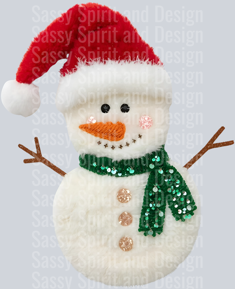 SNOWMAN FAUX FUR