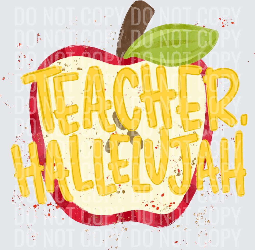 teacher hallelujah FREEBIE