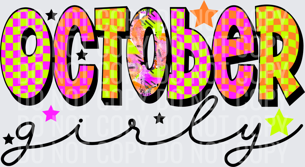 OCTOBER GIRLY