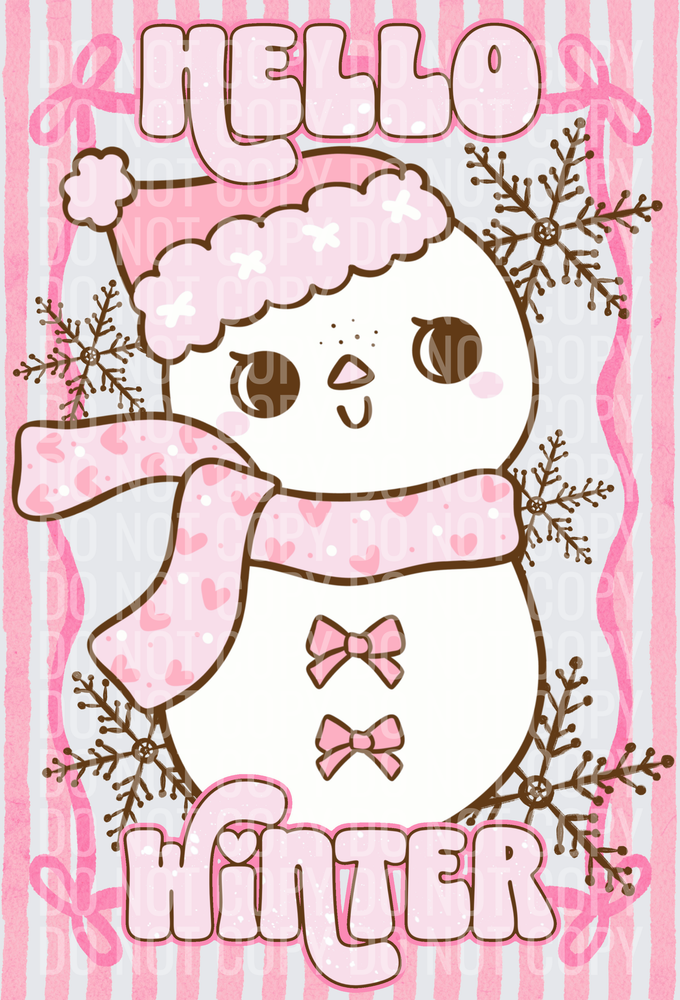 Hello winter