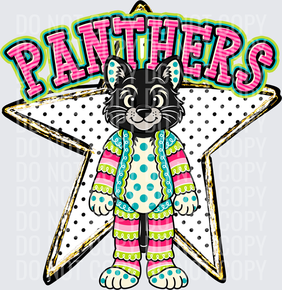 KayndiDesigns 10.26 Pattern Parade Star Panthers