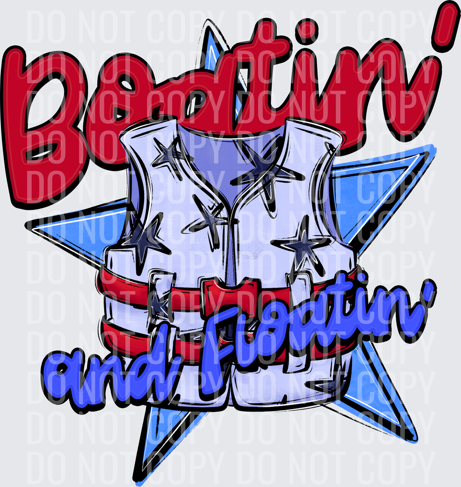 KayndiDesigns 06.26 Boatin and Floatin Red Blue