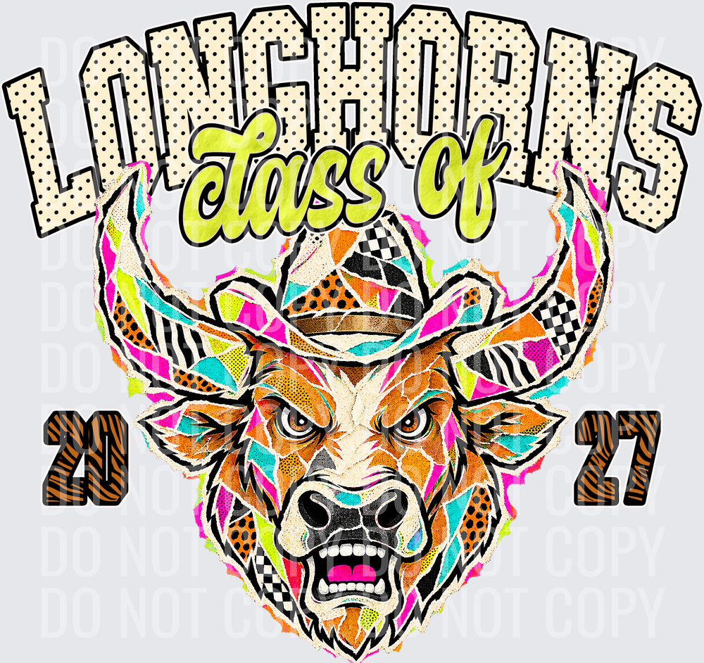KayndiDesigns 10.26 Class of 2027 Bright Longhorns 2
