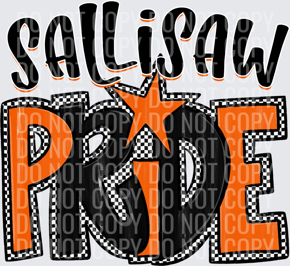 SALLISAW orange&black