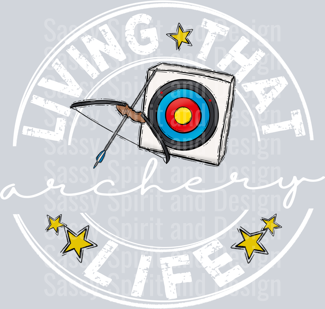Living That ARCHERY BLANK Life WHITE
